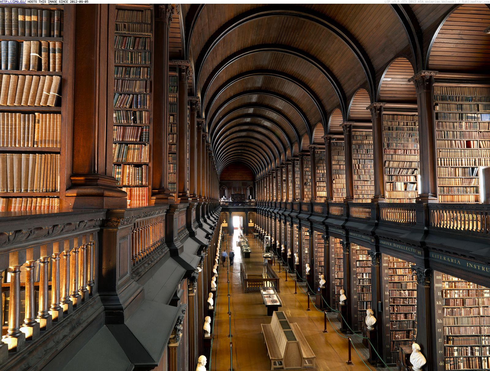 the long room old library trinity college dublin ireland